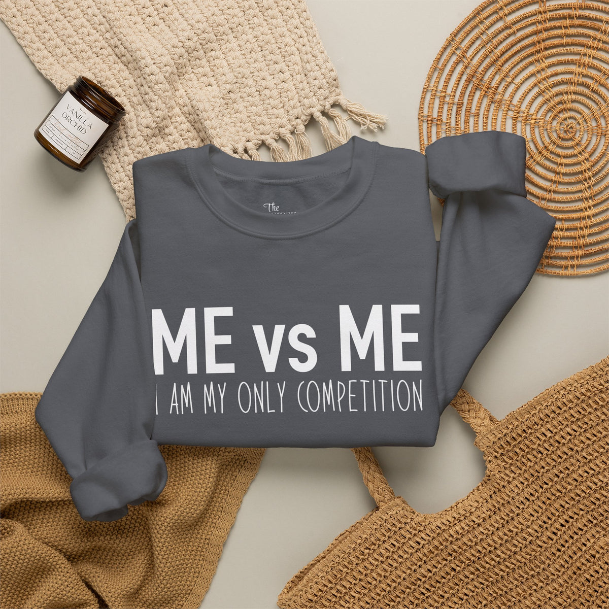 Me vs Me - Gildan Sweatshirt
