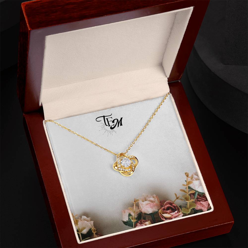 The Everlasting Love Knot Necklace