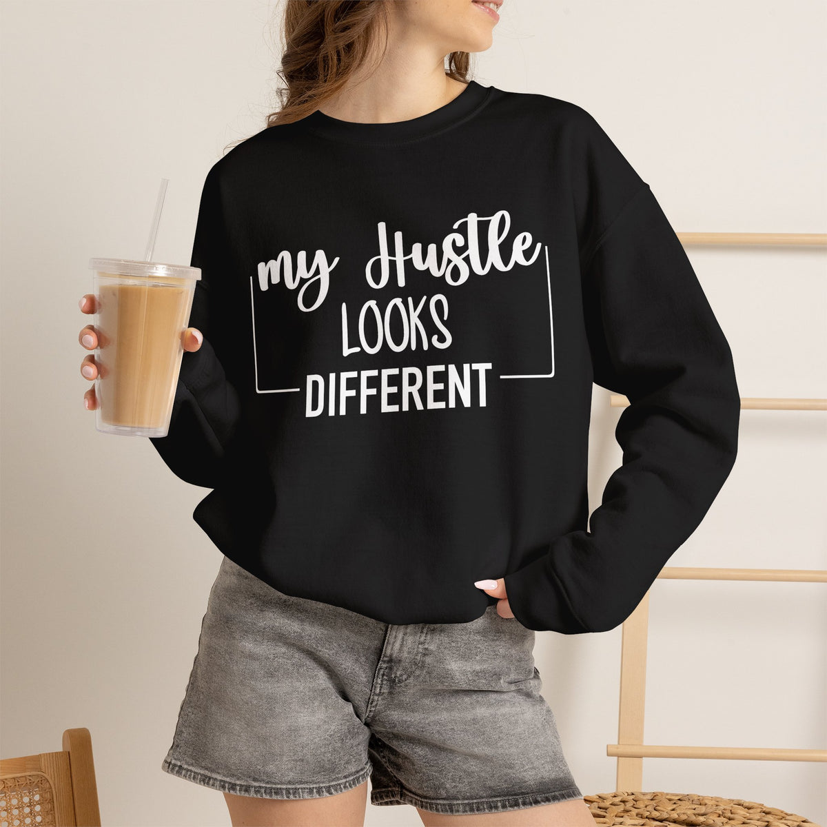 My Hustle Looks Different - Gildan Sweatshirt