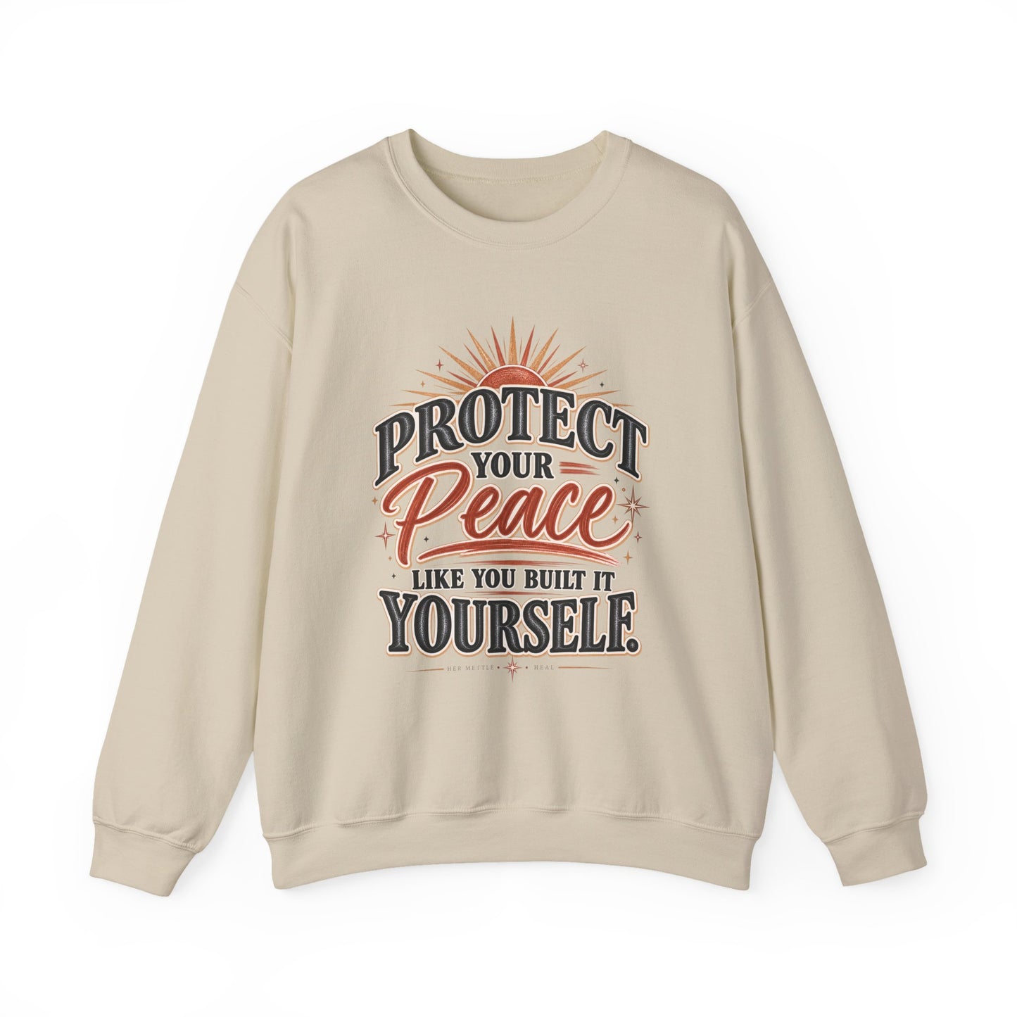 Protect Your Peace Sweatshirt – Inspirational Cozy Crewneck