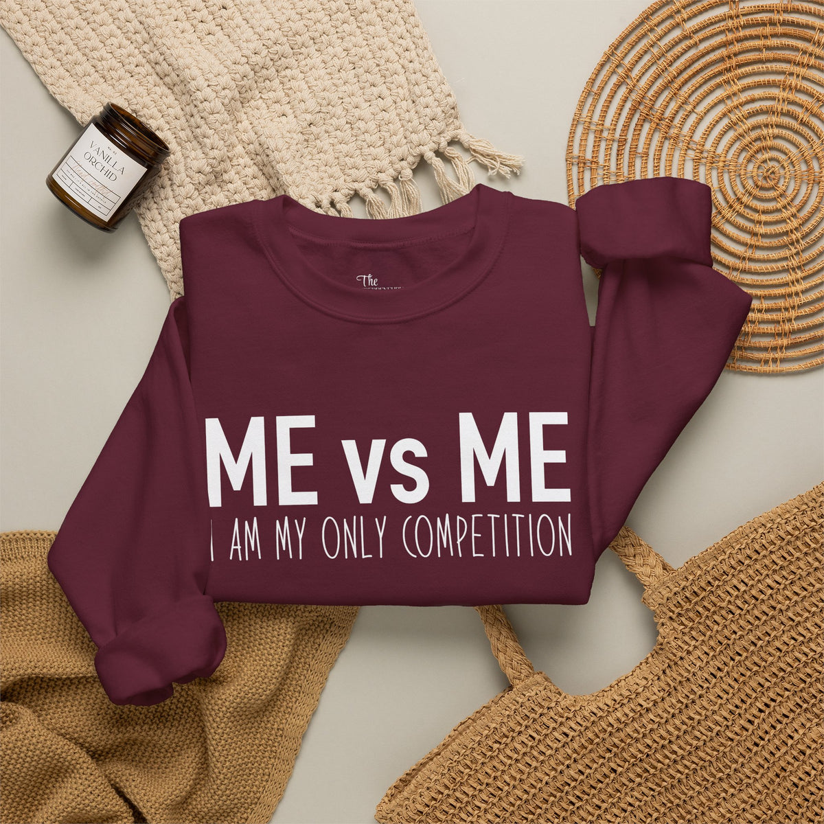 Me vs Me - Gildan Sweatshirt