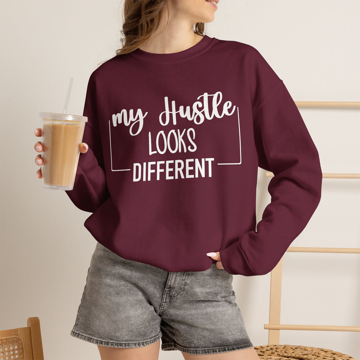 My Hustle Looks Different - Gildan Sweatshirt