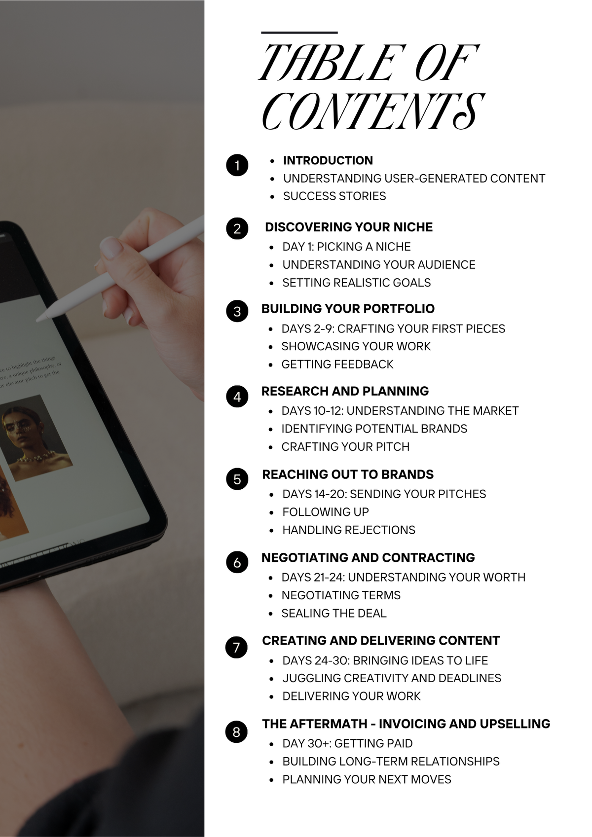 30 Days to UGC Success E-Book