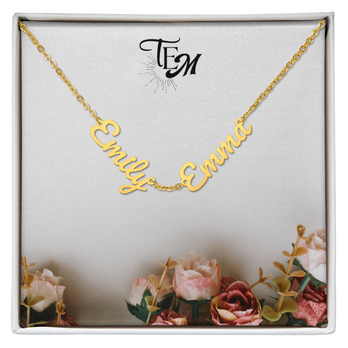 Multiple Personalized Name Necklace