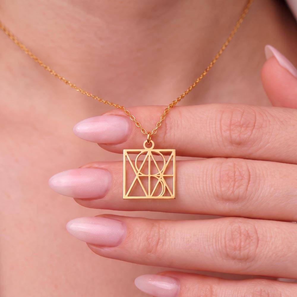 Personalized Monogram Name Necklace