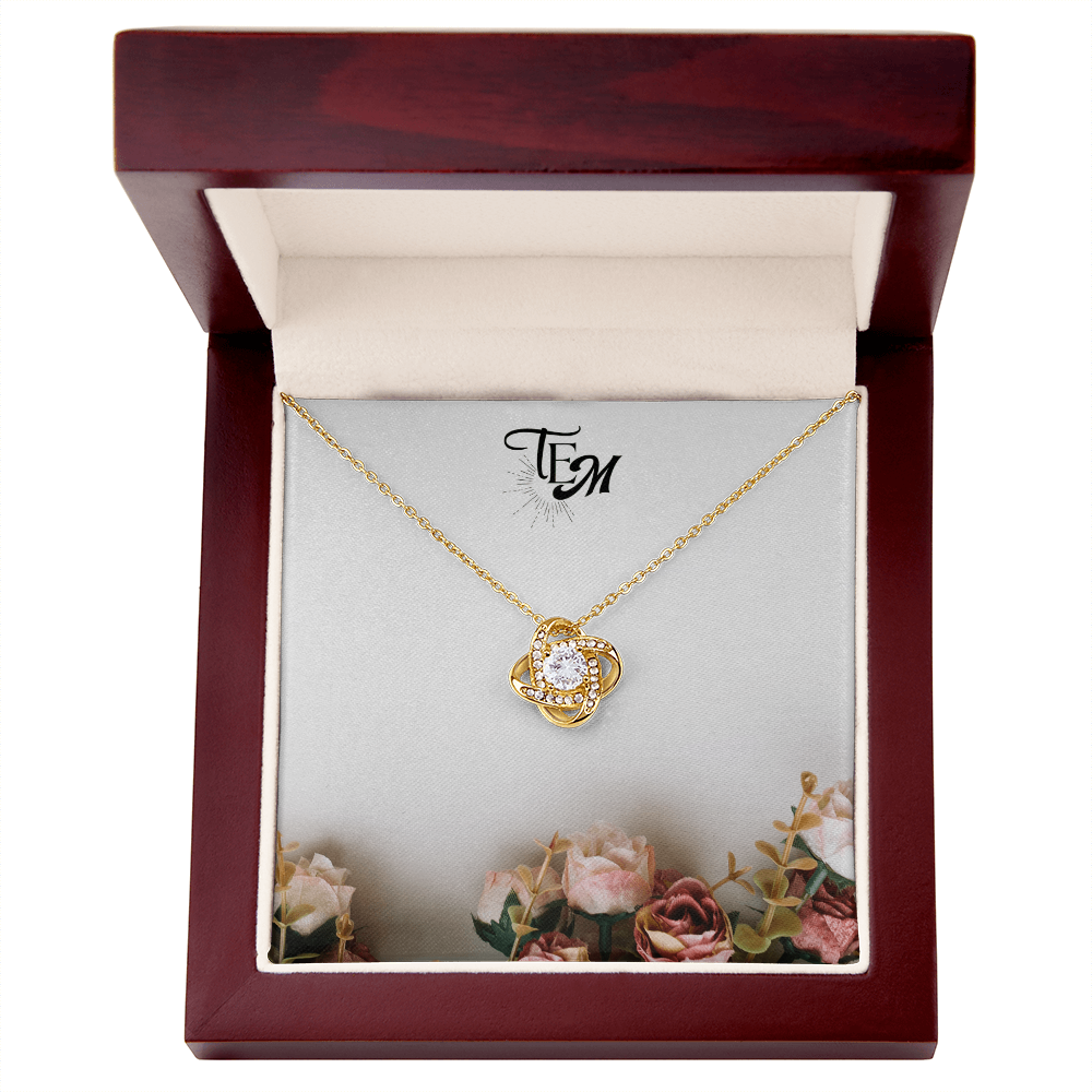 The Everlasting Love Knot Necklace