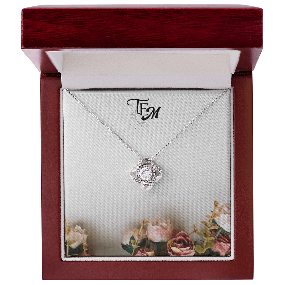 The Everlasting Love Knot Necklace