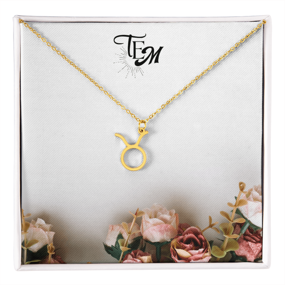 Her Zodiac Sign Necklace