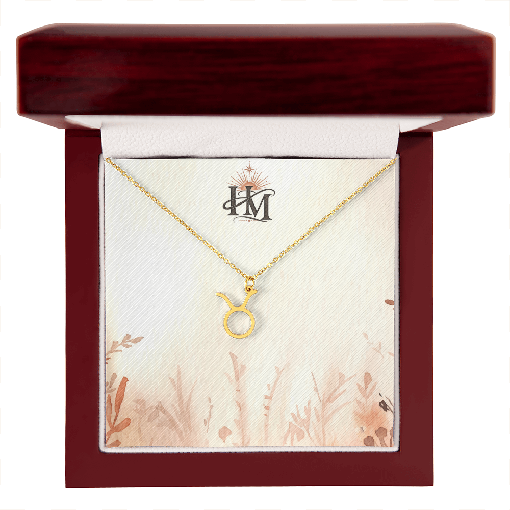 Her Zodiac Sign Necklace