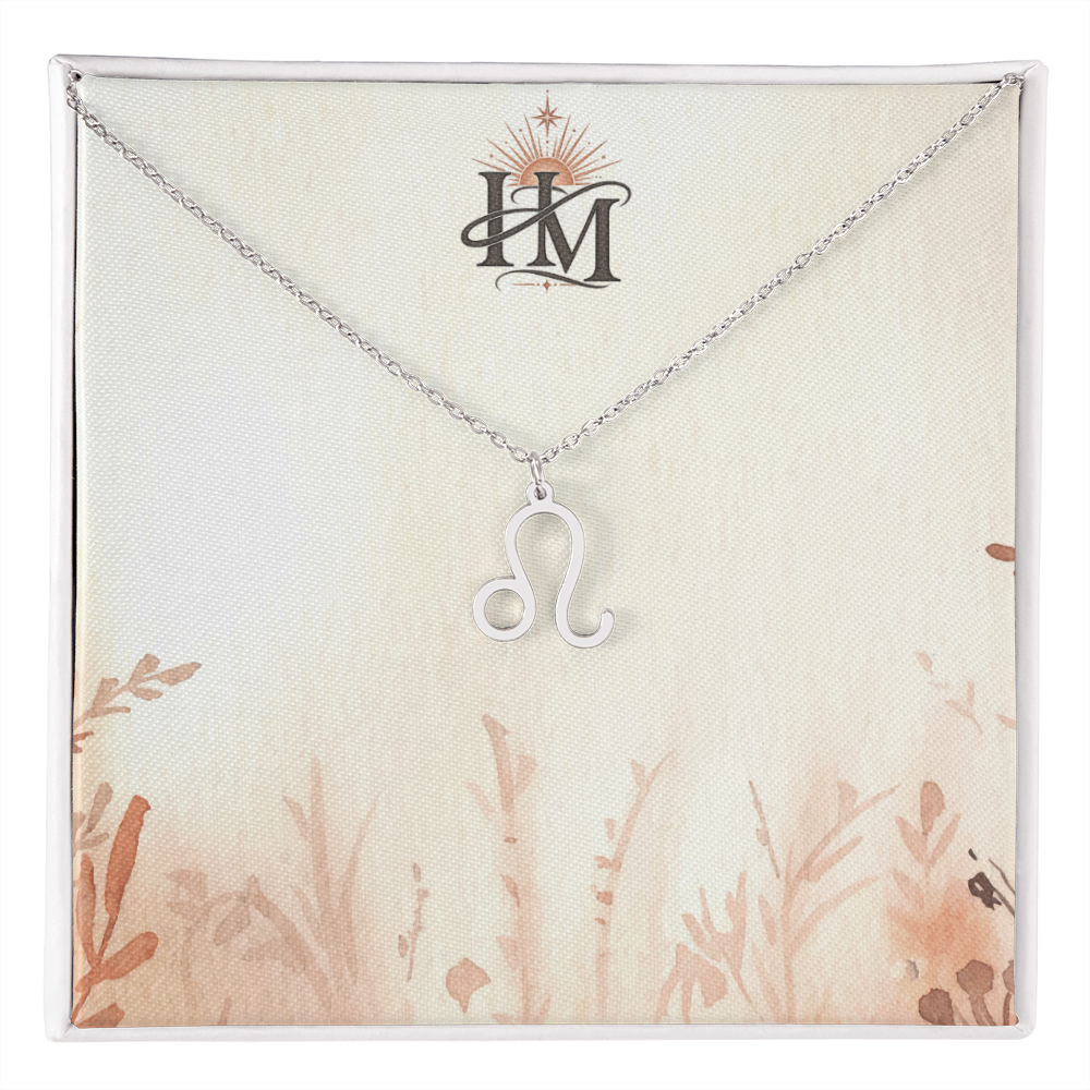 Her Zodiac Sign Necklace